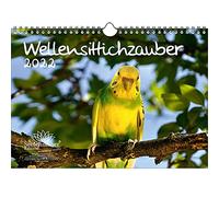 Budgie Magic DIN A4 Calendar for 2022 Budgies Seelenzauber