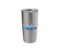 Budgie Parakeet Bird, Budgerigar Blue Bird Stainless Steel Insulated Tumbler