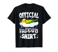 Budgie Pyjamas Budgerigar Lover Official Napping T-Shirt