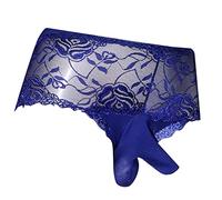 Budgie Smugglers Mens Mens Underwear Breathable Bullet Separation U Shaped Pocket Underwear Sexy Lace Briefs Men's Thong Underwear Sales Sexy Christmas Outfits Blue