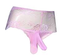 Budgie Smugglers Mens Mens Underwear Breathable Bullet Separation U Shaped Pocket Underwear Sexy Lace Briefs Men's Thong Underwear Sales Sexy Christmas Outfits Pink