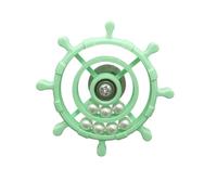 Budgie Toys, Parrot Items for Small Birds, Rotating Bead Bird Item with Manual Spin Turntable, Bird Cage Accessory for Stimulation