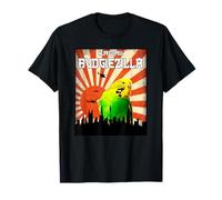 Budgie-Zilla Budgie Novelty, Cute Budgerigar Parakeet Tee T-Shirt
