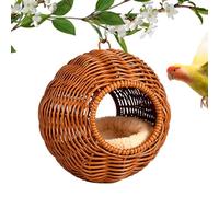 Budgies Nest - Chew-proof Washable Nesting House - Bird Bed Hammock Hiding Hideouts, for Small, Canaries, Lovebirds, as Upholstery, Living Room, Indoor, Outdoor, Aviary