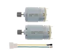 BUDGPZWSC R380 R390 12 Teeth DC Motor 6V/12V 12000-20000RPM Kids Ride On Toys Car Motor High Speed Electric Motor For Remote Control Car(Type-RS390,16000RPM_6V)