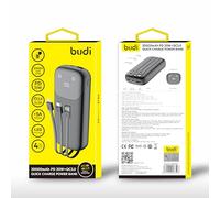 Budi - 20000mAh PD 20W + QC3.0 Quick Charge Power Bank - PB083B2