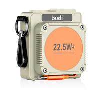 Budi - 22.5W 10000mAh PD + QC3.0 Power Bank With Retractable 56cm Type-C Cable - PB815H
