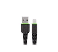 Budi 2m Aluminium-Shell Type-C Cable - Fast Charging, Braided, Durable