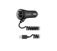 Budi - Car Charger with USB-C Cable - CC068TB1