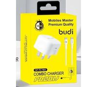 Budi Combo Charger PD20W USB-C Adapter With USB-C to C Cable - SP-TC78AUSBC