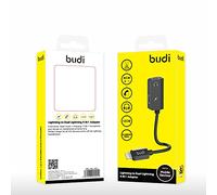 BUDI Lightning to Dual Lightning 4 in 1 Adapter
