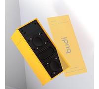 BUDI SP18 Hi-Fi TWS Wireless Stereo Speaker - Container-Inspired Design | Dual Pairing, Powerful Bass, Bluetooth Connectivity, Indoor/Outdoor Use (Orange)