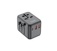 Budi - USB PD And Dual USB QC 20W Global Travel Charger - AC333B