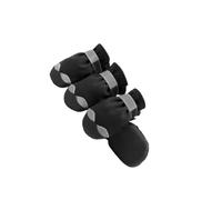 budiniao Advanced Breathable Pet Dog Shoes Boots Paws Cool And Comfortable During Warm Weather Walks Dog Boots Pet Paw Protector Shoes In Hot Protective Rain Booties, Black, M