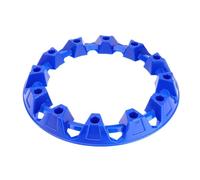 budiniao ATV Wheel Rim Hub Decor Decorative Cover Protects Wheel Hub While Enhancing Beach Car Style Improving Look While Protecting ATV Rim Cover Can Be Not Only Protector Of, Blue