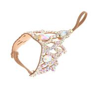 budiniao Belly Dance Bracelet Beautiful Shining Rhinestone Wristlet Bangle Jewelry Accessories For Women Dancing And Costume Parties Belly Dance Bracelet For Women Dancing Props