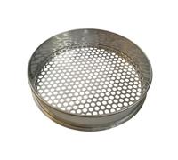 budiniao Blueberry Sieve Handy Gardening Tool Round Hole Sieve For Accurate Sifting And Sorting Of Small Items Blueberry Stainless Steel Garden Soil, Silver, 14mm