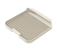 budiniao Cat Litter Pad Trapping Reusable Litter Case Mat Offers Easy Access To Clean Environment For Cats Happiness Cat Mat Trapping Reusable Case, gray, 37x37x8cm