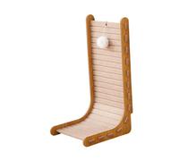 budiniao Cat Scrap Post L Sleeping Pad Scratcher Safe Kitty Scratcher Mat Grinding Claw Wear Resistant Essential Home Decor Item Animals Accessories Prevent Furniture Damage Gift, beige, 30x33x60cm