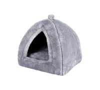 budiniao Cave Bed With Nonslip Bottom Indoor All Pets Soft Plush Triangle Mat For Cozy Retreat Friends And People Who Love Pets. Dogs Cat Calming Bed Hut With Non Slip Bottom