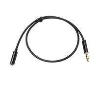 budiniao Computer Laptop Audio Extension Cable DVD 3.5mm Male to Female Adapter Conversion Connector Sound Equipment Accessory, 0.5m
