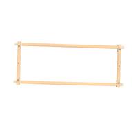 budiniao Cross Stitch Frame Stand Adjustable Solid Wood Versatile Needlework Experience Ensuring Durability and Longevity. Product Features 2-Section Quilting Racks for Hand Quilting Frame Hand Work