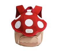 budiniao Cute Mushroom Backpack For Kids Premium Multi Function Bookbag Mini Backpack Daily Essentials Allowing To Adapt To Various Scenes. Internal Space Of Mini Mushroom Is, red, 20x9x23cm