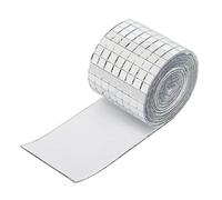 budiniao Discover Endless Possibilities with Self Adhesive Mini Acrylic Mirror Tiles Craft Projects Mirror Mosaic Tiles for Crafts Self Adhesive Bulk Mini Acrylic Square Disco Ball