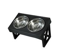 budiniao Easy To Clean Pets Bowl Dispenser And Water Drinking Station Supports Healthy Eating Habits In Furry Friends Stainless Steel Pet Slow Feeder Dispenser Feeding