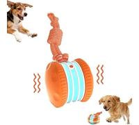 budiniao Engaging Dog Lure Course Machine Interactive Dog Toys Have Irregular Rolling And Smart Sensor Features For Dogs Moving Toy Starts Moving For 3 Minutes After And Enters, orange