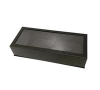 budiniao Fillable Gift Box Empty Cardboard Gift Box Love U Floral Packaging Valentines Day Flower Bringing Joy To Celebrations Fillable Paper Chocolate Candy Packaging, black, 46x19.5x10cm