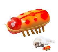 budiniao Funny Pet Toy Mini Cockroach Game Replacement Toy Cockroach Game Replacement Cockroach ABS Cat Toy Mouse Electric, A