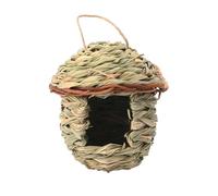 budiniao Hanging Bird Houses For Outside Bird House Crafted Durable Dried Grass Built To Last In Any Weather Rough Appearance Can Increase Friction Little Paws And Stable