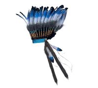 budiniao Indian Hat Headpiece Stands Out As Stunning Costume For Dance Shows And Also Gift For Loved Ones Headdress Is For Party Role Playing Or Dance Performances. Measures