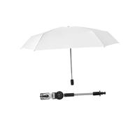budiniao Lightweight Pram Parasol Umbrella with Compact Folding for Easy Transport On Trips Umbrella is Made of High Density Polyester Fiber with Black Coated to Skin On Sunny