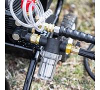 budiniao Metal Hose Connectors Attachment Solution Garden Hose Filter Connectors Provide Unmatched Durability Maximum 80 Psi Garden Pressure Choose 40 Mesh Screen Or 100 Mesh Screen