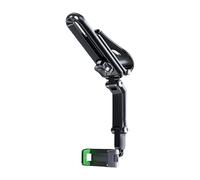 budiniao Mobile Phone Bracket For Stable Clamping And All-round Rotation 1080 ° Rotating Installation Phone Car Clip Holder ABS, green