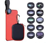 budiniao Mobile Phone Lens Clip 200x Telephoto Lens And 63x Wide Angle. Transform Mobile Phone Camera 2x Telephoto 200x O