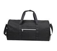 budiniao Multifunction Garment Duffel Bag Travel Gym and Weekend Adventures with Multiple Zipper Pockets Wallets and Other Personal Items. Garment Duffel Bag Comes Adjustable, Black, 55x29x30cm