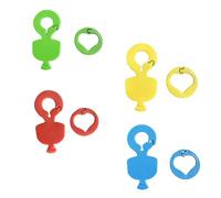 budiniao Multifunctional Manual Easy Can Opener and Orange Peeling Tools Set Includes Practical Jar Openers Lightweight Wedge Orange Peeling Tools Key Holder Lightweight Wedge