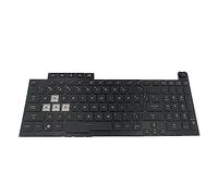 budiniao Notebook RGB Keyboard Backlight Professional Accessory Repair Parts Key Board Replacement for ROG Strix G731