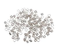 budiniao Open Snap Fasteners No Sew Snaps 50 Sets Nickle Plated Crafting Projects Holders And Toy Clips Toy Holder Or Sewing Projects DiameterApprox. 7/16 Inch / 11mm