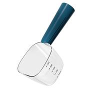 budiniao Pet Spoon Pet Food Feeding Food Feeder Equipped With Built Seal Clip Allows For Accurate Storage Multifuctional Scooper Dog Cat Spade, blue, 18.5x6.5x6.5cm