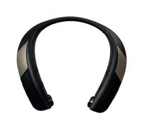 budiniao Portable Small USB Game Accessories 2 In 1 Bluetooth Headphones Neckband Speaker Choice For Active Lifestyles Listening Devices Earphones Microphone Stereo, Gray