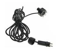 budiniao RGB 6 LED Lights AC12V Waterproof Aquarium Light Waterfall Decoration Night-Lights Garden Lamp Swimming Pool Fountains(3m/9.84ft Cable) (Blue)