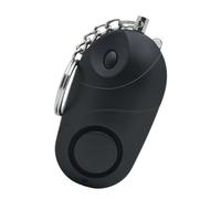 budiniao Sound Personal Alarm Anti-wolf with LED Light 130dB Women Security Protect Waterproof Scream Loud Keychain for
