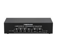 budiniao Speaker Switch Distributor Headphone Output Facilitates Sound Management Between Two Sets Of Speakers Speaker Switch Splitter Comparator Lossless