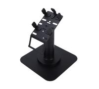 budiniao Sturdy POS Stand With Handle 270° Swivel Adjustable Securely Holds Credit Card Terminal During Busy Business Hours Stand POS With Handle 270° Swivel 30° Tilt, Square Base, 10.5x15.3cm