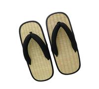 budiniao Travel Portable Beach Slippers Lightweight For Lightweight Casual Clogs Travel Beach Slippers Portable Men Traditional Anime Cosplay Casual Comfort Slipper Sandals Indoor, Black, 38 39