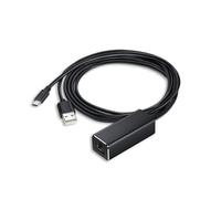 budiniao USB Ethernet Adapter Small Connecting Accessories Television Fitting Stable Network Connector Converter Device Tool